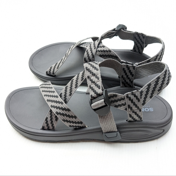 SONOMA Rayan Charcoal  Strappy Sandals main image 8